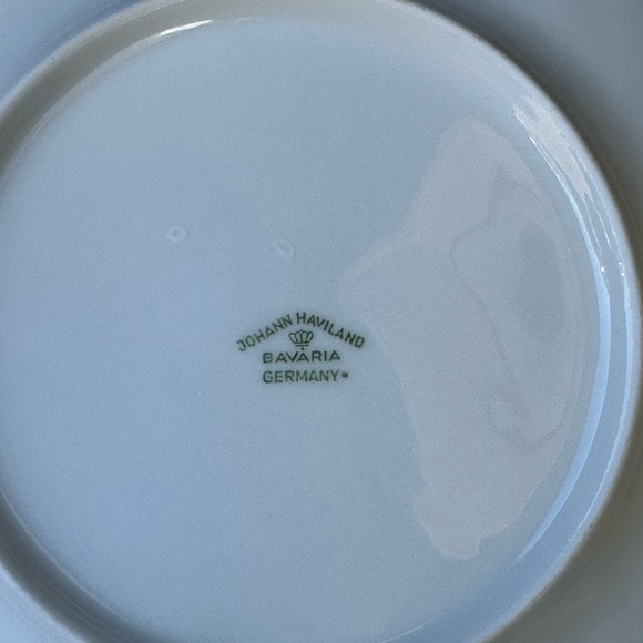 Vintage 6 inch bread plates, Set of 4, Johann Haviland, Forever Spring - Picture 7 of 8